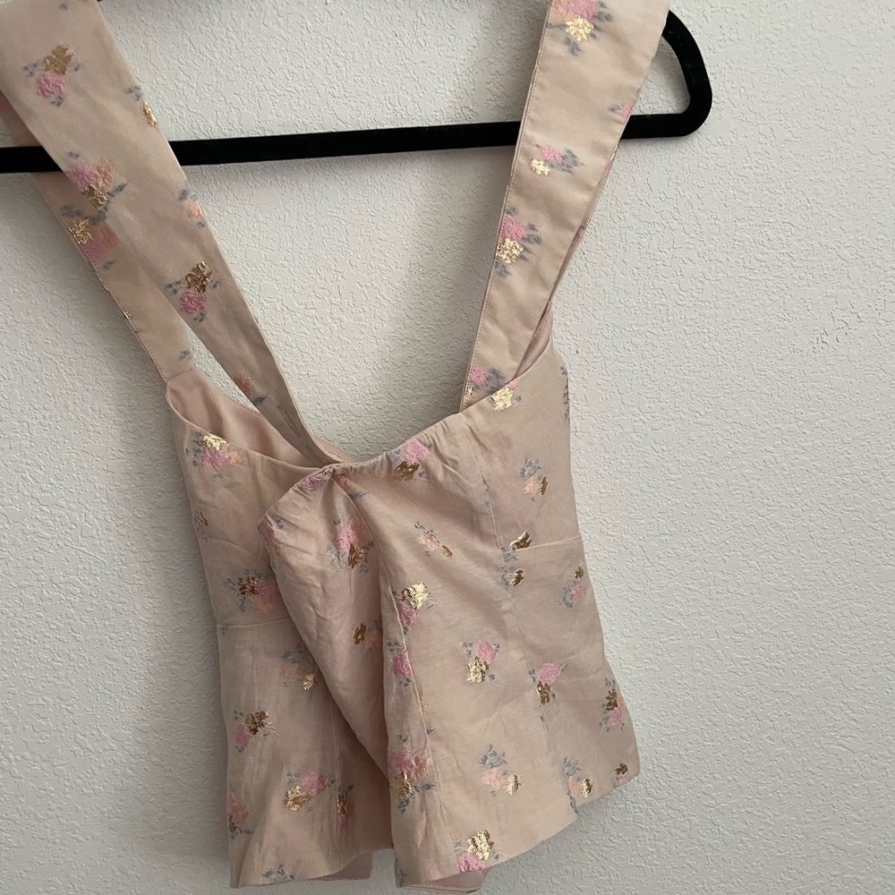 REFORMATION AZALEA TOP - Picture 8 of 9